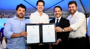 Daniel Vilela empossa Luiz Antônio Oliveira Rosa na presidência da Codego